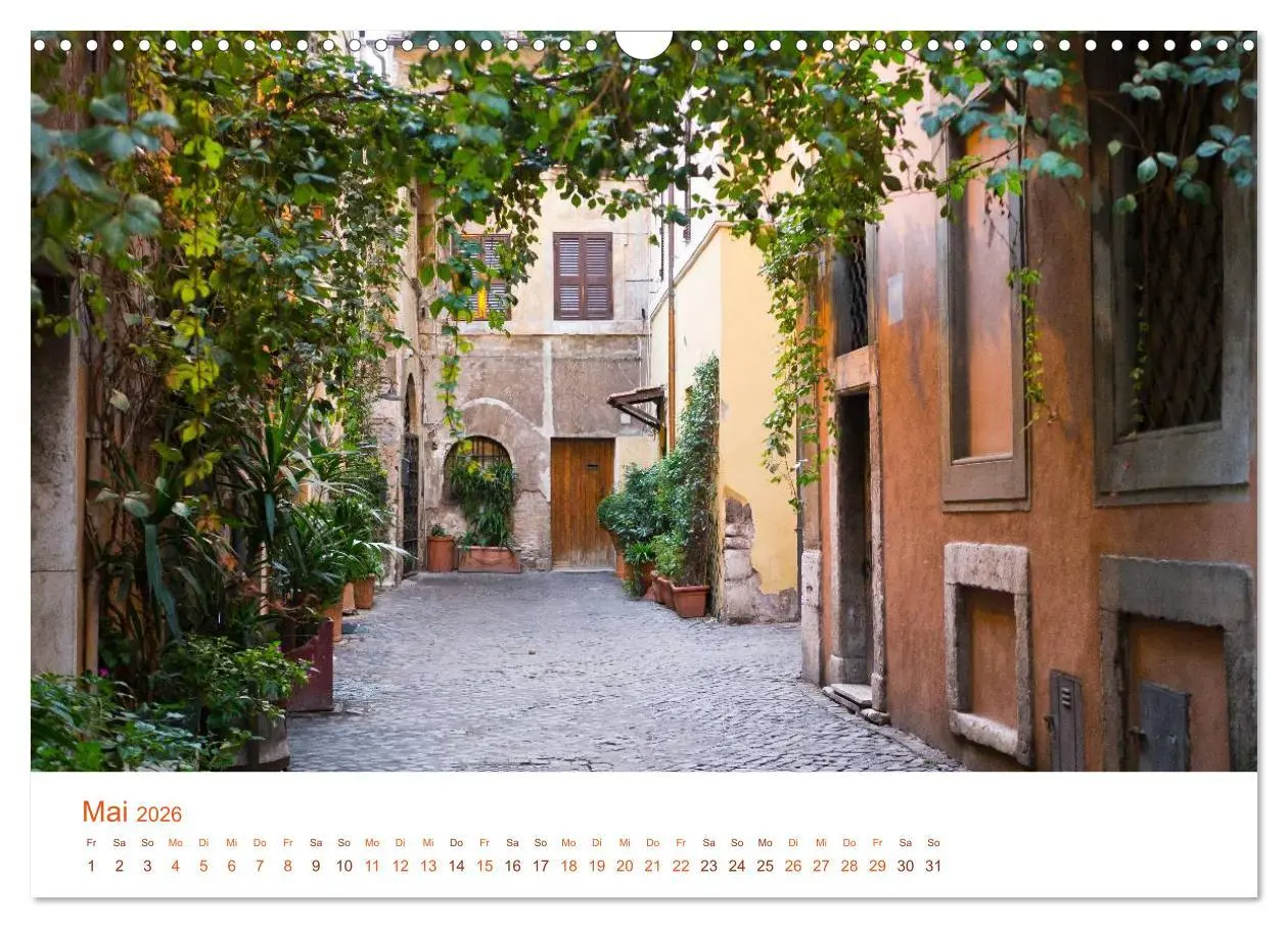 Bild: 9783516185713 | Rom (Wandkalender 2026 DIN A3 quer), CALVENDO Monatskalender | Bücker