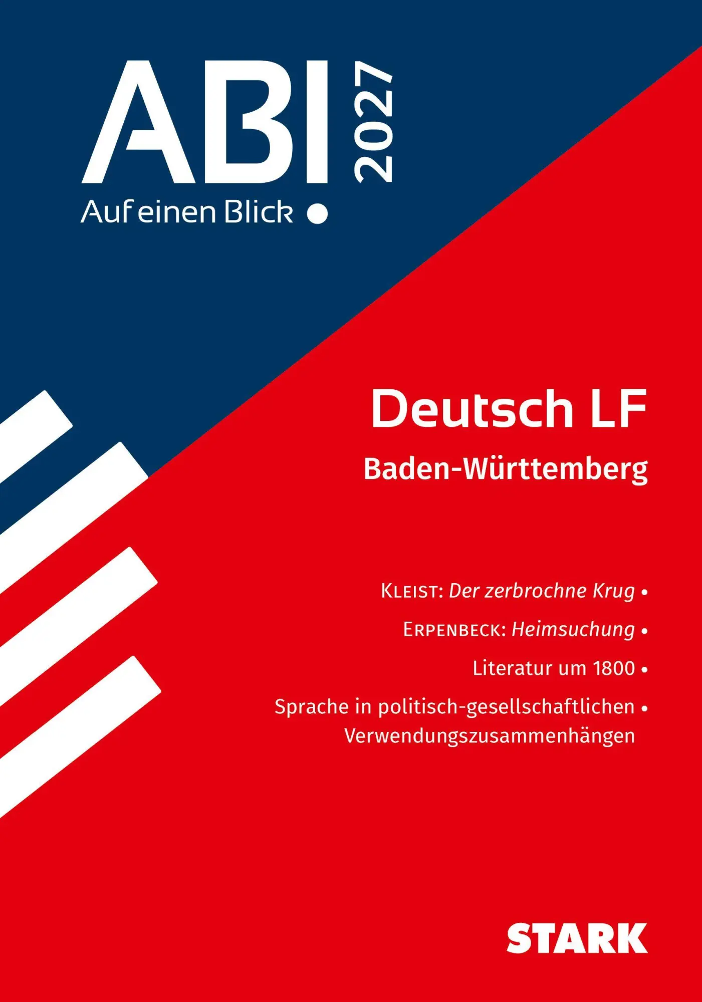 Cover: 9783849065713 | STARK Deutsch - Abi - Auf einen Blick! 2027 BW | Bernhardt (u. a.)