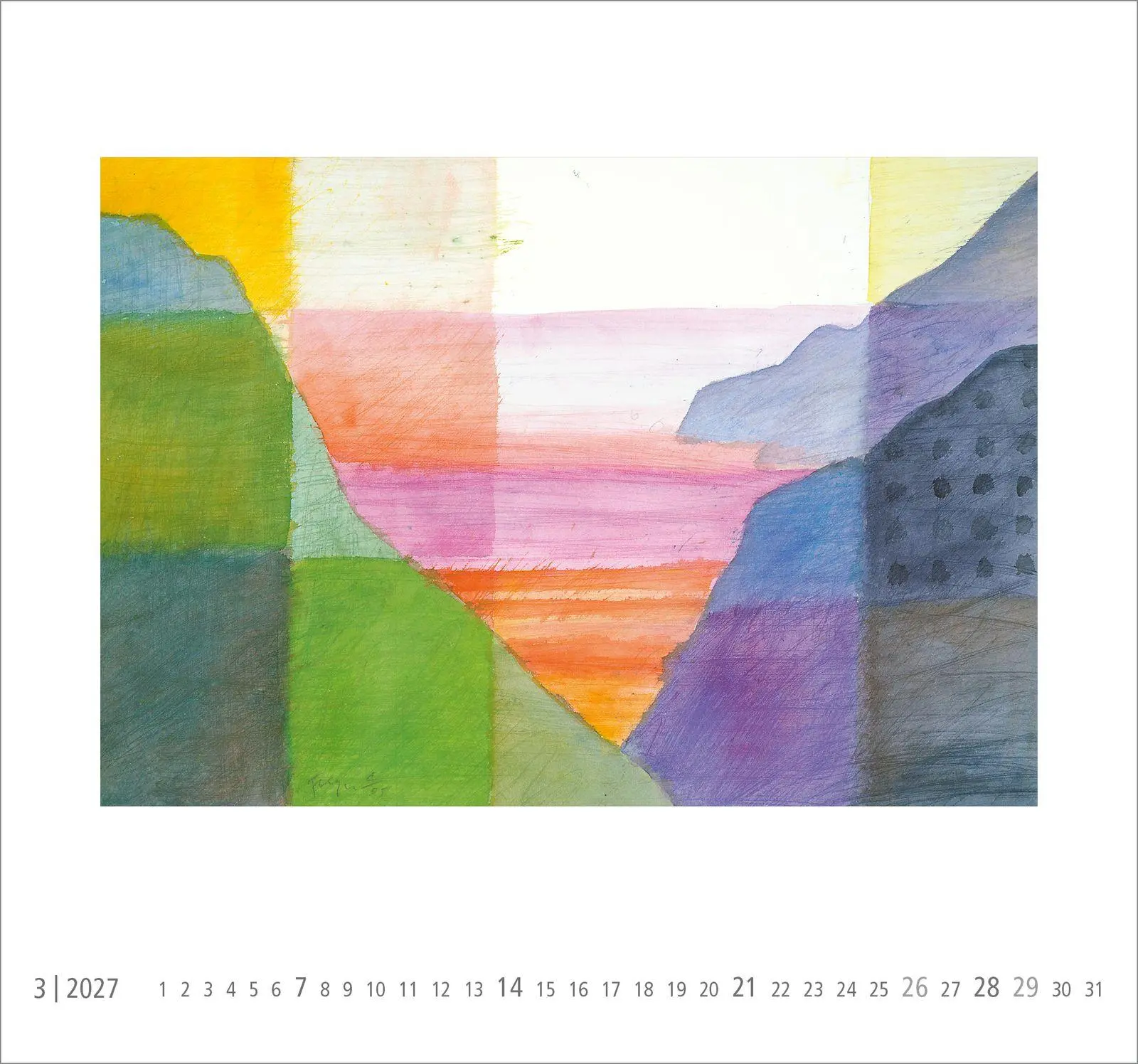 Bild: 4251693905813 | Postkartenkalender 2027: Neue Horizonte | Andreas Felger | Kalender