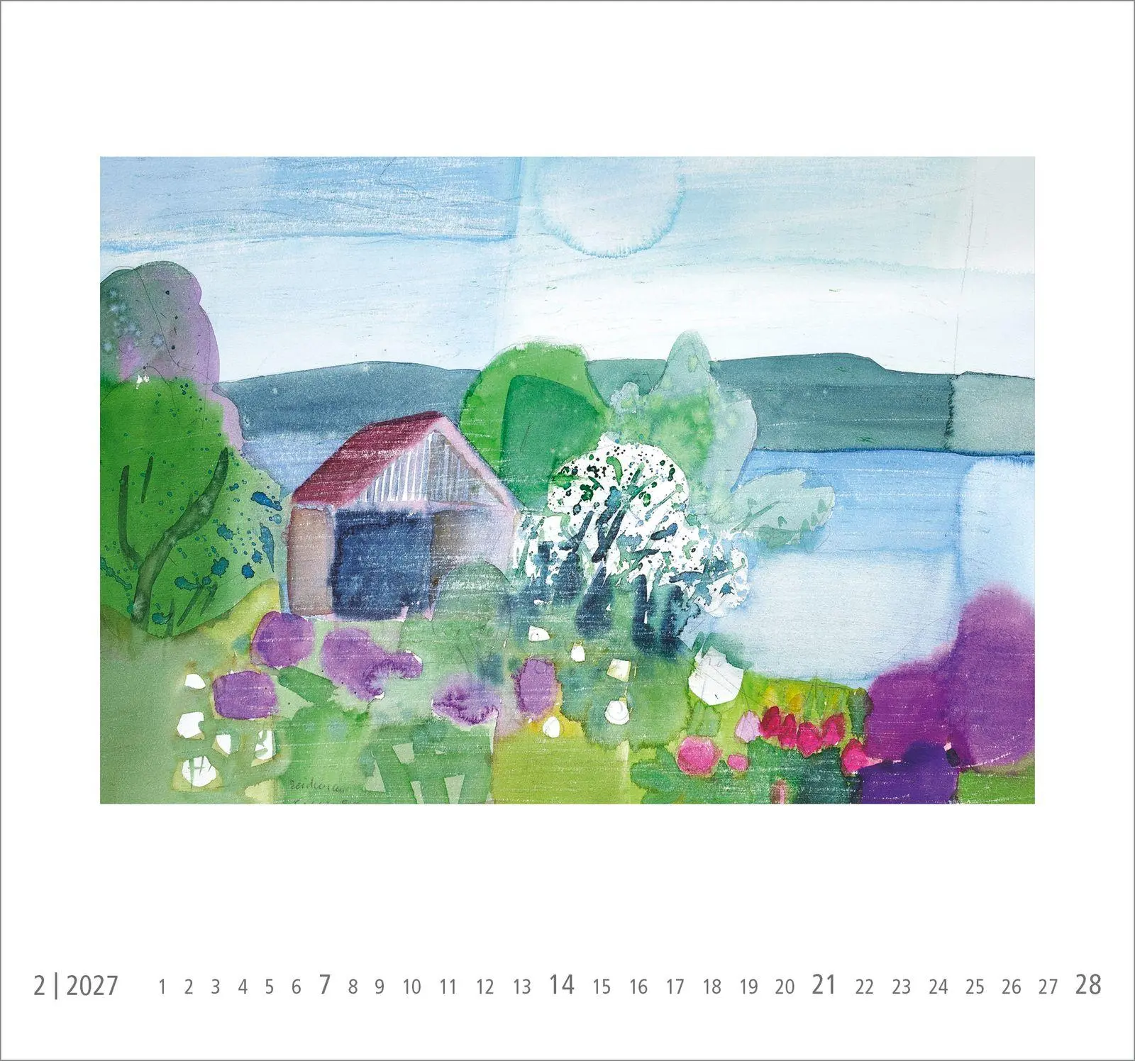 Bild: 4251693905813 | Postkartenkalender 2027: Neue Horizonte | Andreas Felger | Kalender