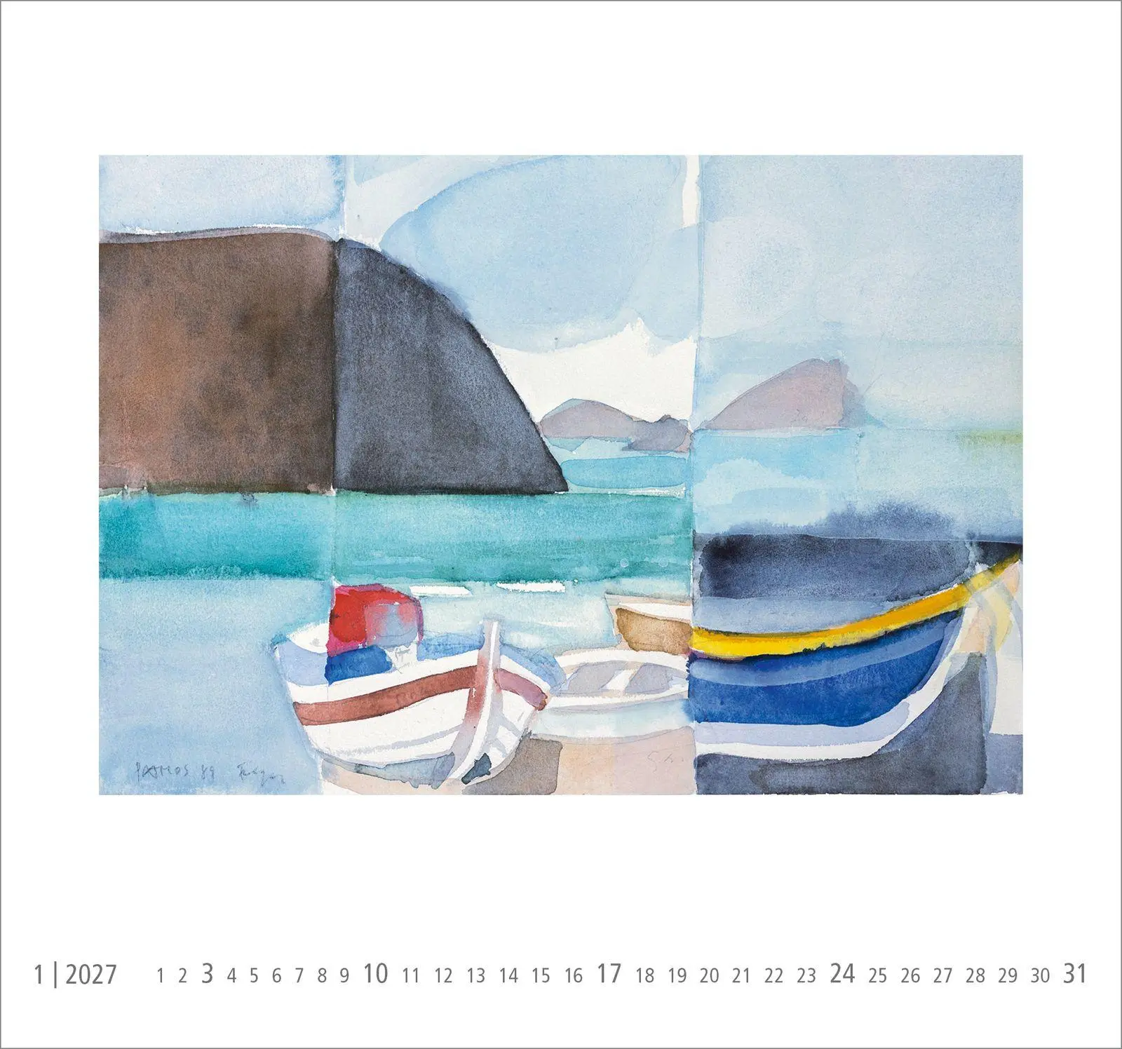 Bild: 4251693905813 | Postkartenkalender 2027: Neue Horizonte | Andreas Felger | Kalender