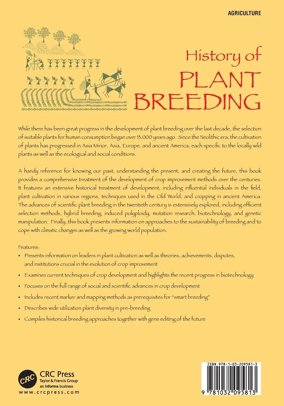 Rückseite: 9781032095813 | History of Plant Breeding | Rolf H. J. Schlegel | Taschenbuch | 2021
