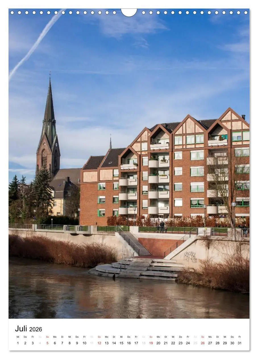 Bild: 9783516485813 | Lünen an der Lippe (Wandkalender 2026 DIN A3 hoch), CALVENDO...