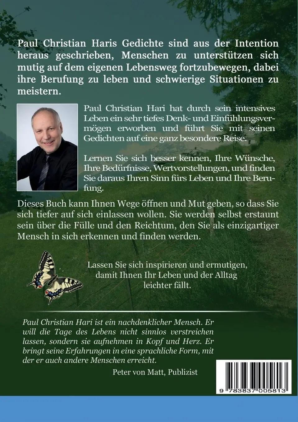 Rückseite: 9783837005813 | Der Weg zu Dir | Lass Dich ein - auf Dich | Paul Christian Hari | Buch