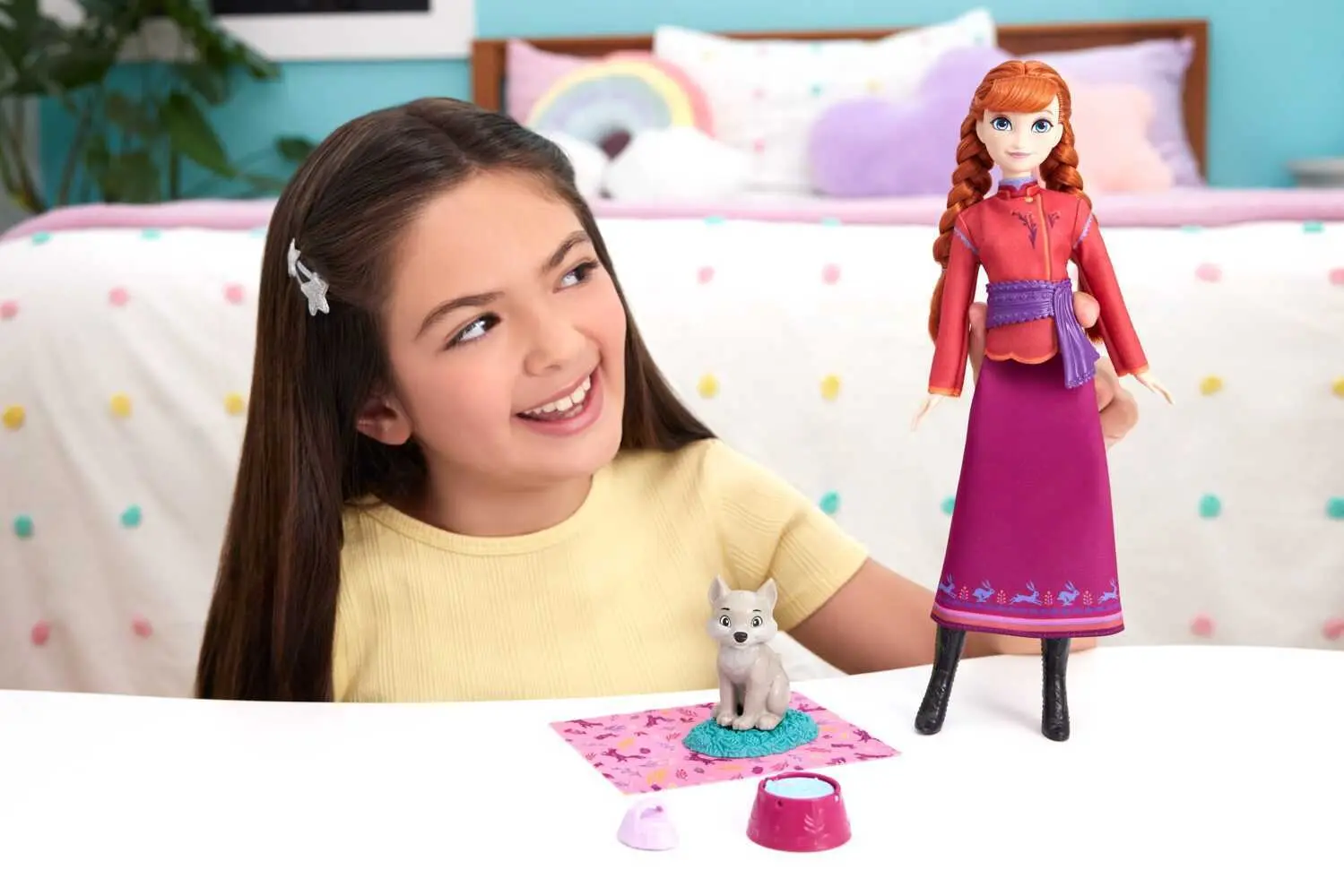 Bild: 194735295913 | Disney Die Eiskönigin Anna &amp; Baby Fox | Blister | JFG17 | Deutsch