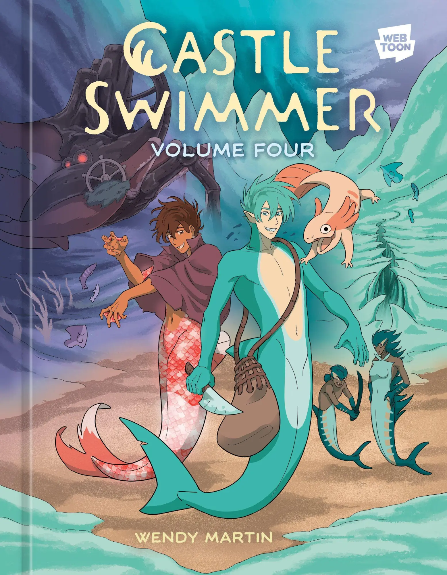 Cover: 9780593835913 | Castle Swimmer: Volume 4 [A Graphic Novel] | Wendy Martin | Buch