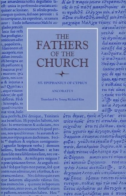 Cover: 9780813225913 | Ancoratus | St Epiphanius of Cyprus | Buch | Englisch | 2014