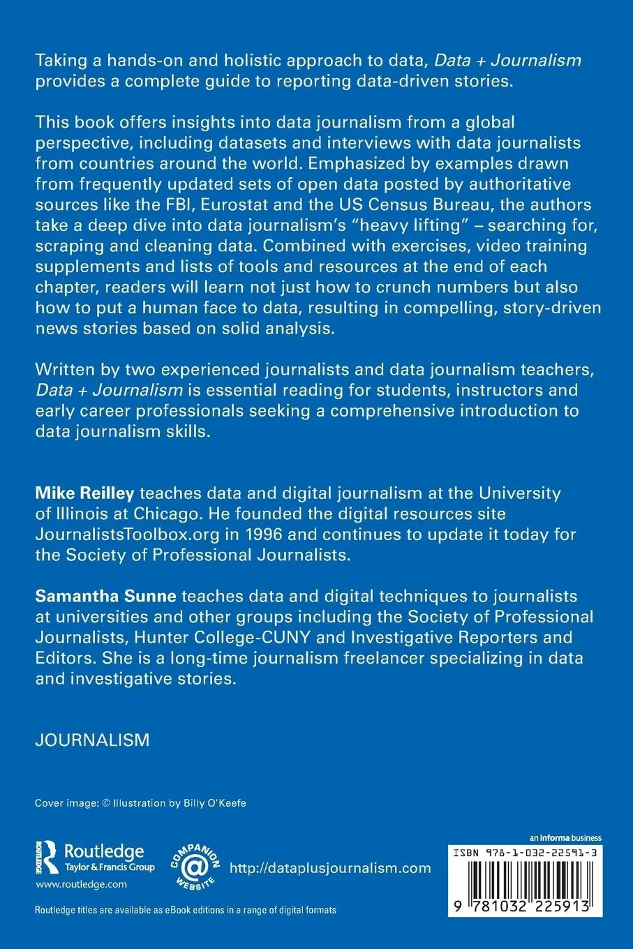 Rückseite: 9781032225913 | Data + Journalism | A Story-Driven Approach to Learning Data Reporting