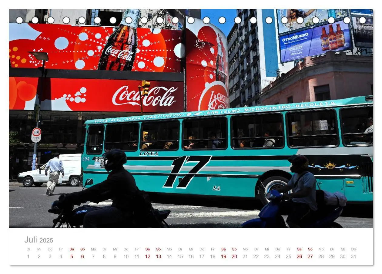 Bild: 9783435435913 | Geliebtes Buenos Aires (Tischkalender 2025 DIN A5 quer), CALVENDO...