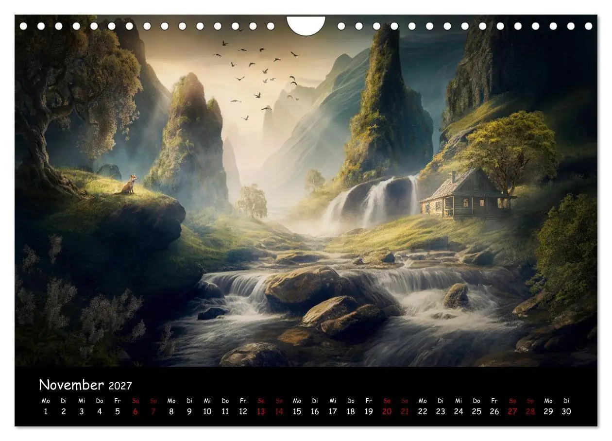 Bild: 9783569325913 | Ein Traum von Einsamkeit (Wandkalender 2027 DIN A4 quer), CALVENDO...