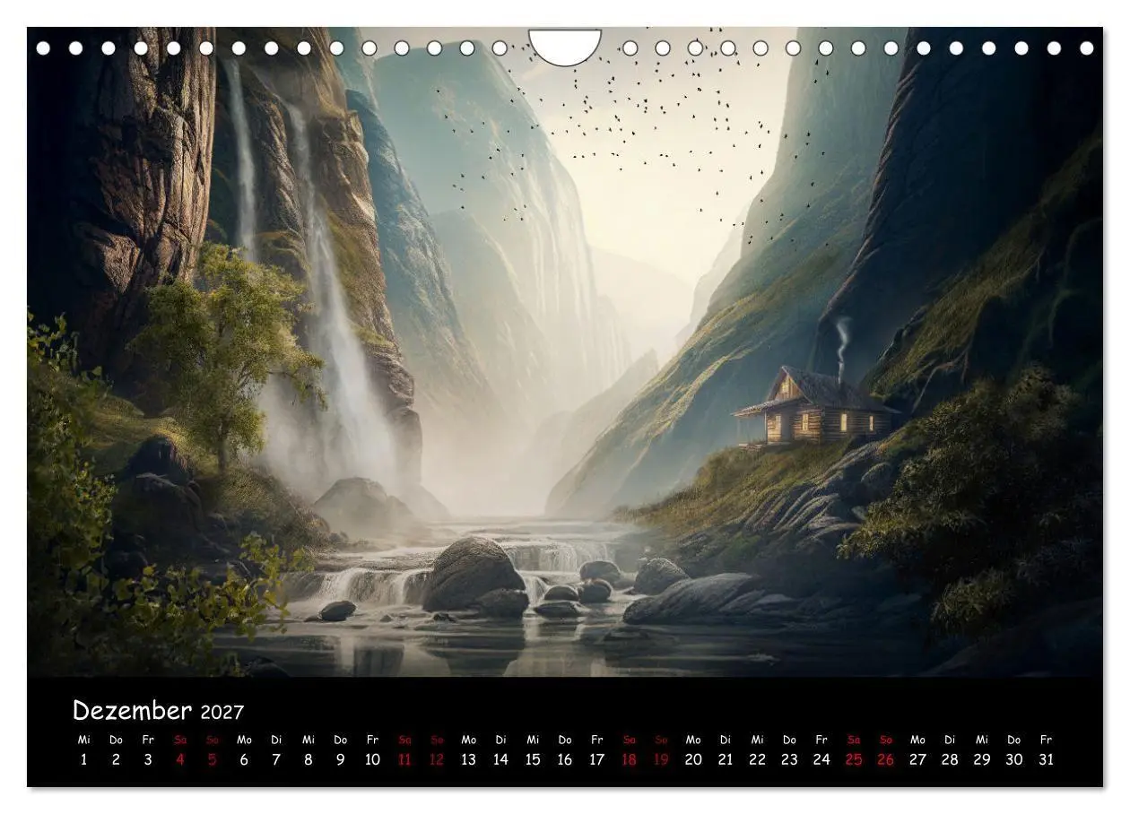 Bild: 9783569325913 | Ein Traum von Einsamkeit (Wandkalender 2027 DIN A4 quer), CALVENDO...