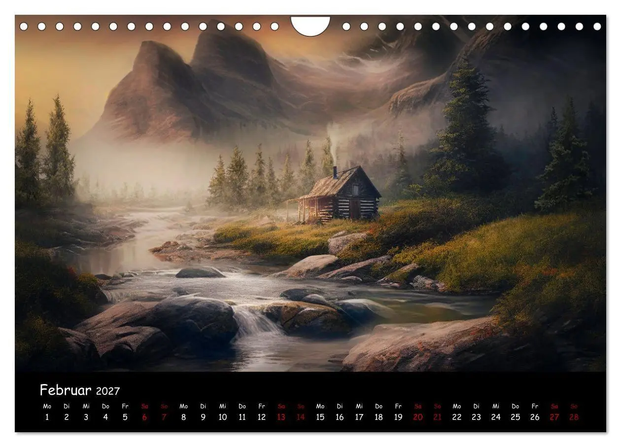 Bild: 9783569325913 | Ein Traum von Einsamkeit (Wandkalender 2027 DIN A4 quer), CALVENDO...