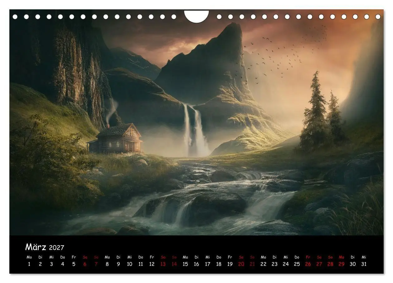 Bild: 9783569325913 | Ein Traum von Einsamkeit (Wandkalender 2027 DIN A4 quer), CALVENDO...