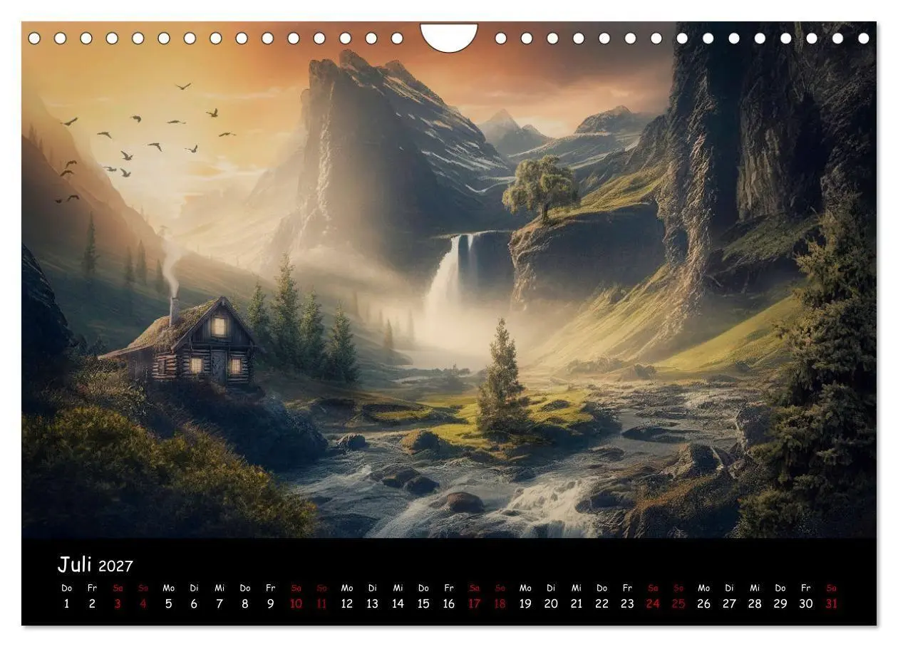 Bild: 9783569325913 | Ein Traum von Einsamkeit (Wandkalender 2027 DIN A4 quer), CALVENDO...