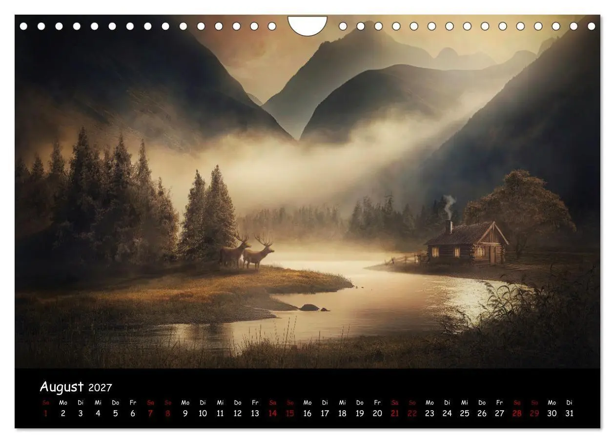 Bild: 9783569325913 | Ein Traum von Einsamkeit (Wandkalender 2027 DIN A4 quer), CALVENDO...
