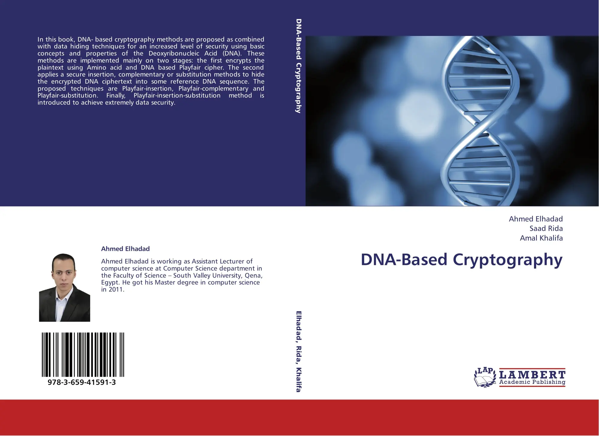 Cover: 9783659415913 | DNA-Based Cryptography | Ahmed Elhadad (u. a.) | Taschenbuch | 104 S.