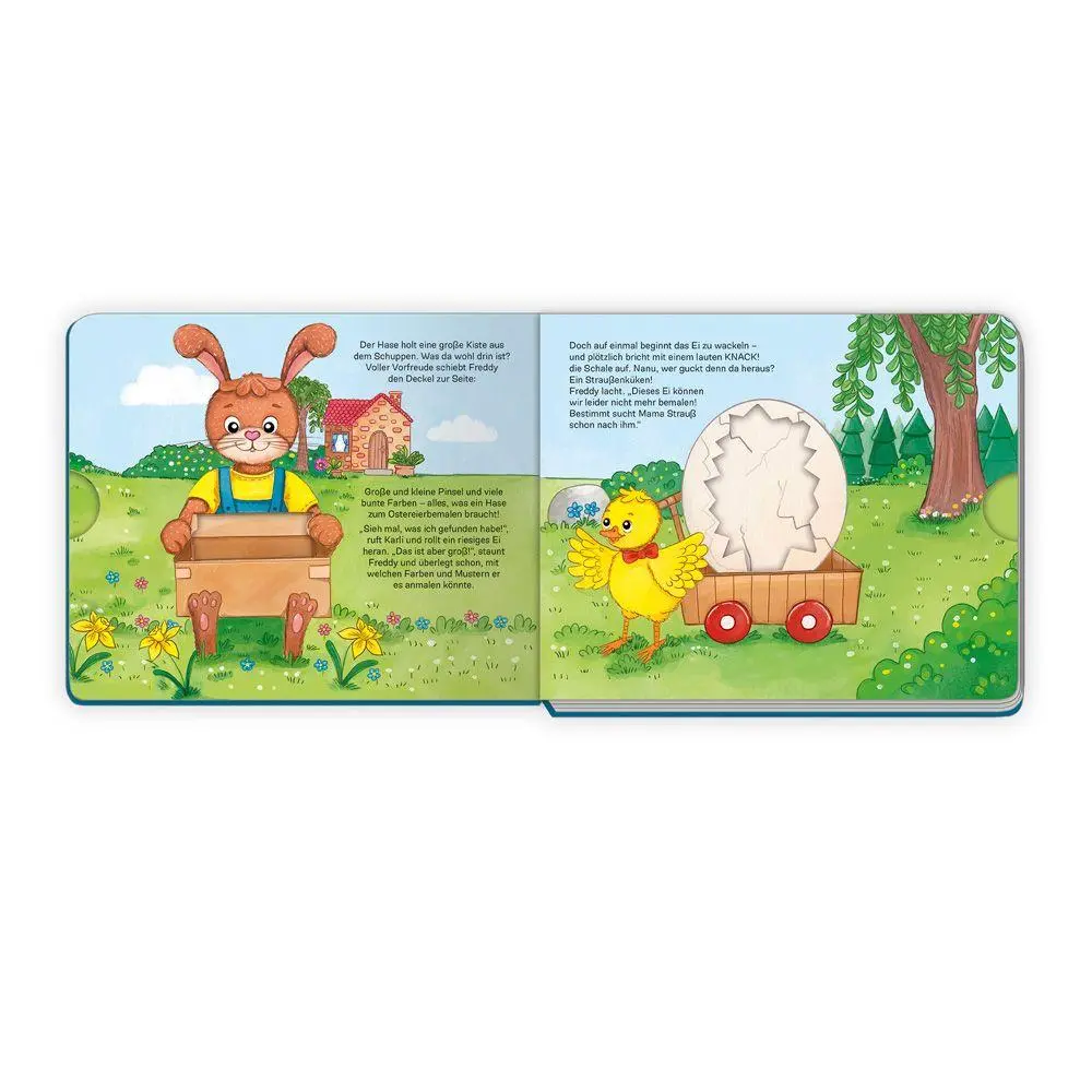 Bild: 9783988025913 | TRÖTSCH - 1 2 3 bunt wird das Osterei Spielbuch mit Knack-Sounds | KG