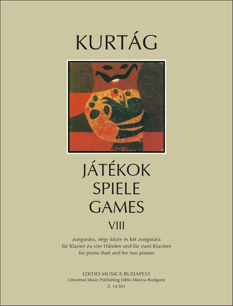 Cover: 9790080145913 | Jatekok - Games - Spiele 8 | György Kurtág | Buch | 2010