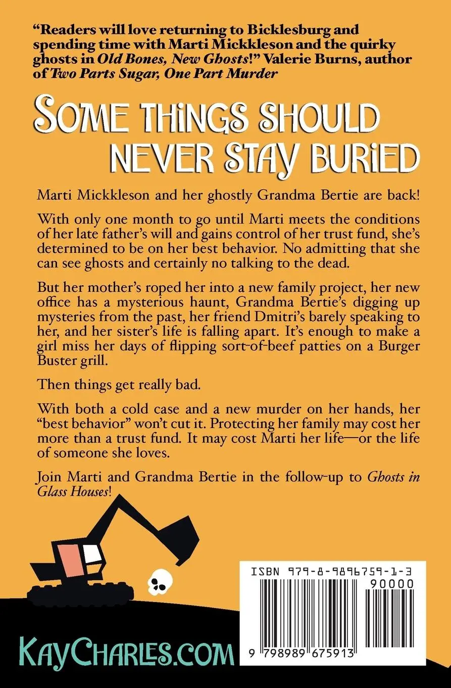 Rückseite: 9798989675913 | Old Bones and New Ghosts | Kay Charles | Taschenbuch | Englisch | 2024