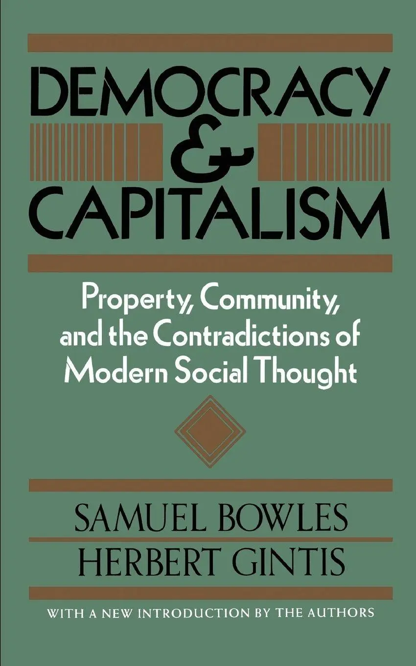 Cover: 9780465016013 | Democracy and Capitalism | Samuel Bowles | Taschenbuch | Englisch