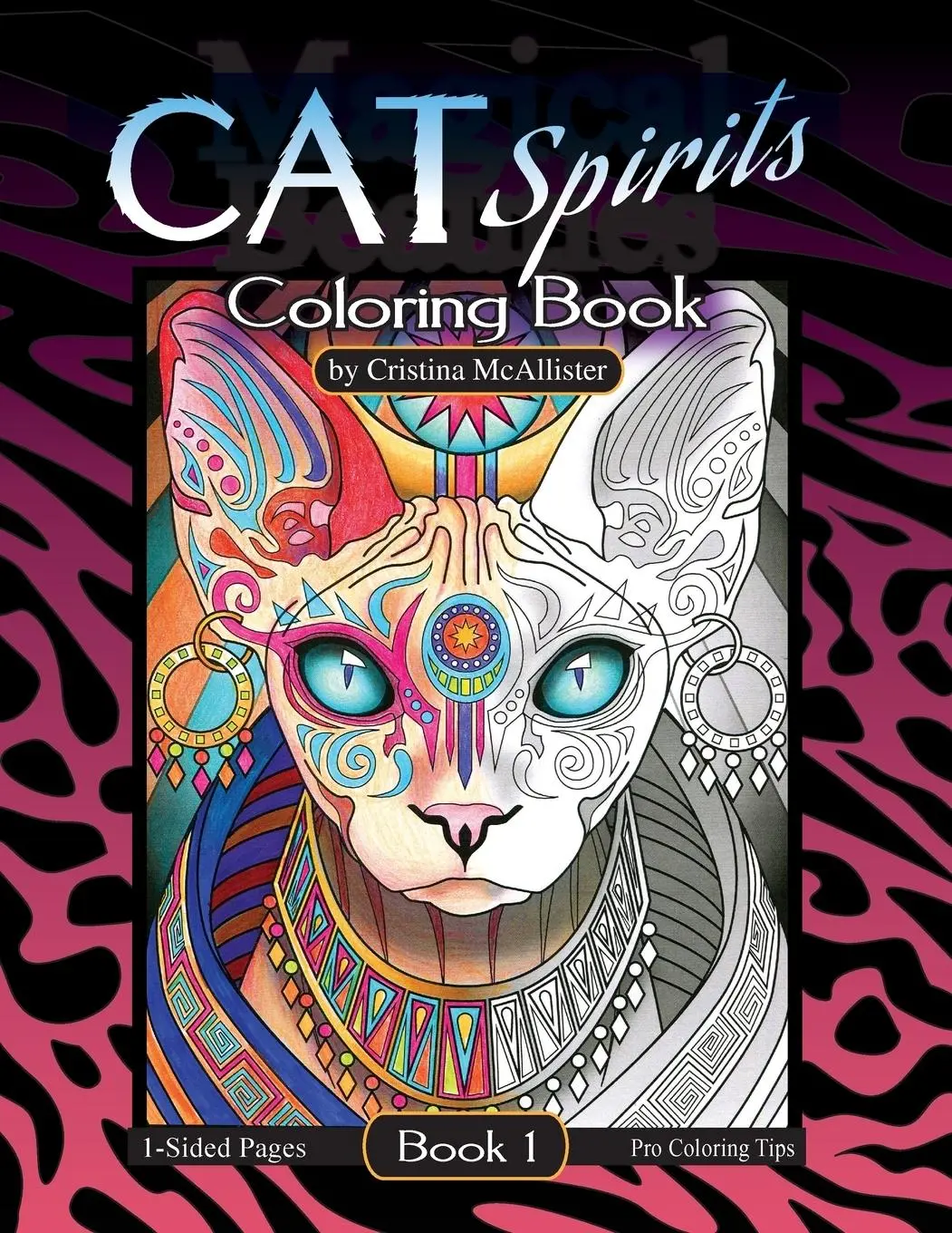 Cover: 9781723306013 | Cat Spirits Coloring Book | Book 1 | Taschenbuch | Englisch | 2018