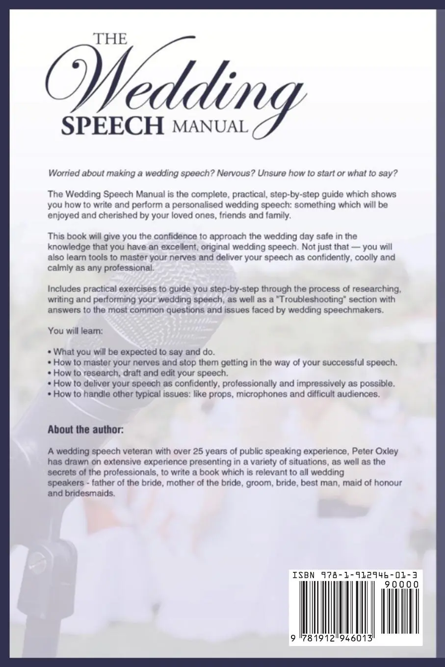 Rückseite: 9781912946013 | The Wedding Speech Manual | Peter Oxley | Taschenbuch | Englisch