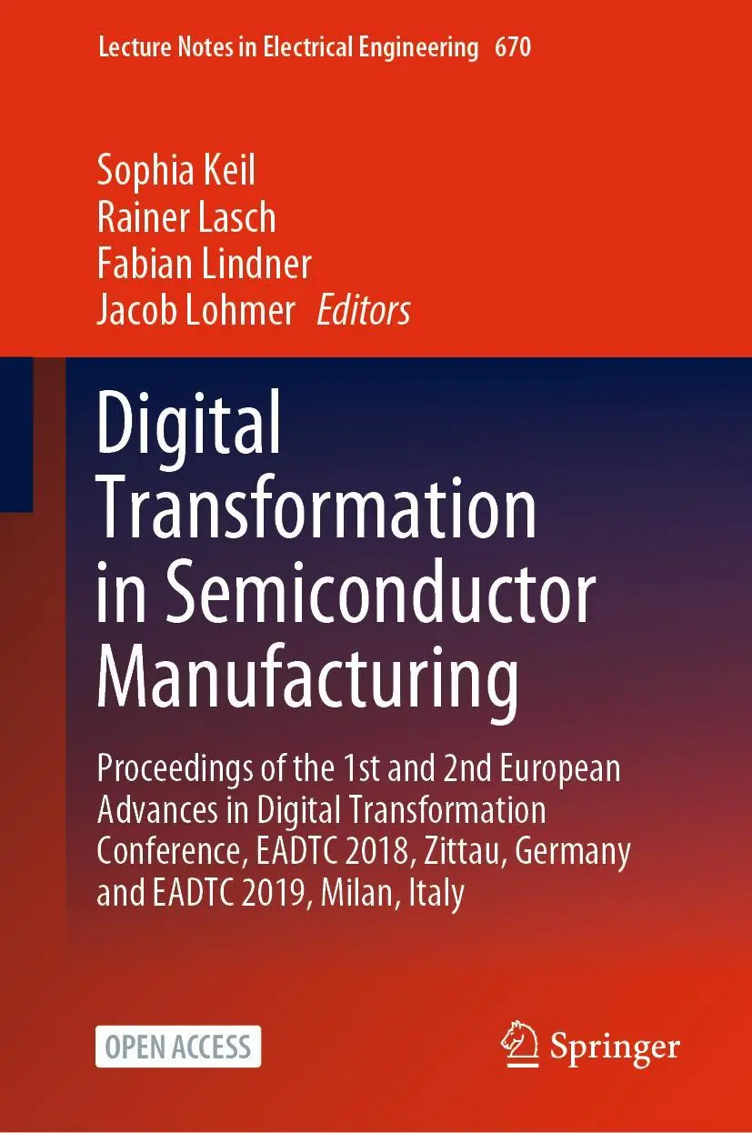 Cover: 9783030486013 | Digital Transformation in Semiconductor Manufacturing | Keil (u. a.)