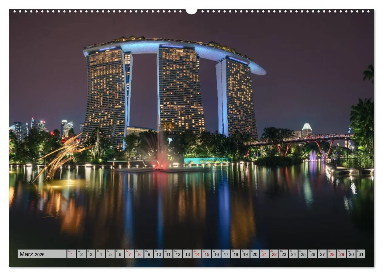 Bild: 9783457726013 | Singapur entdecken (hochwertiger Premium Wandkalender 2026 DIN A2...
