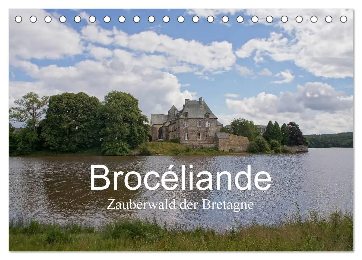 Cover: 9783516126013 | Brocéliande / Zauberwald der Bretagne (Tischkalender 2026 DIN A5...