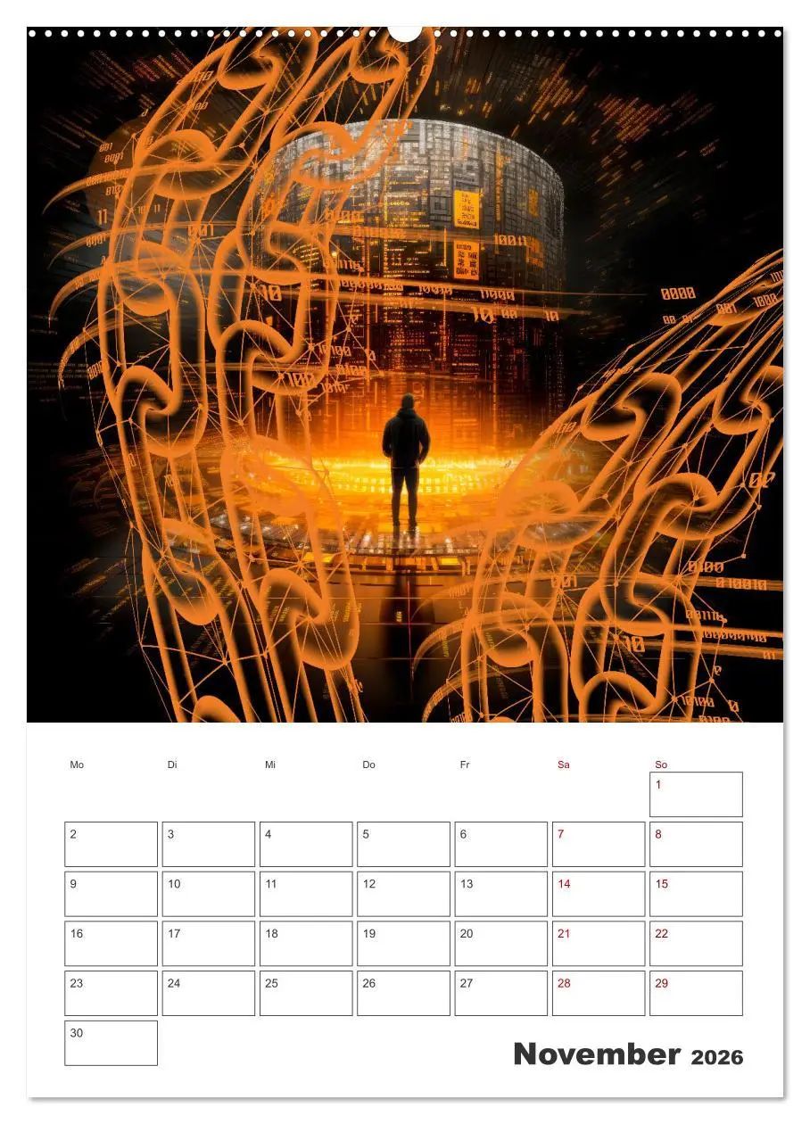 Bild: 9783516296013 | KRYPTO Cooler Terminplaner (Wandkalender 2026 DIN A2 hoch),...