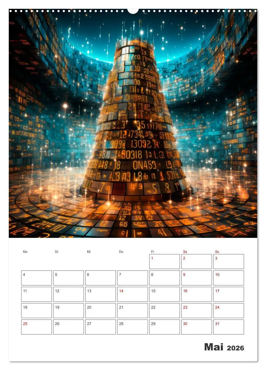 Bild: 9783516296013 | KRYPTO Cooler Terminplaner (Wandkalender 2026 DIN A2 hoch),...