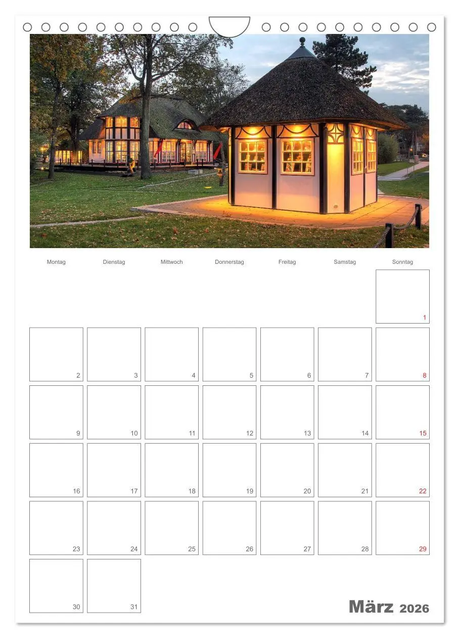 Bild: 9783516436013 | Timmendorfer Strand (Wandkalender 2026 DIN A4 hoch), CALVENDO...