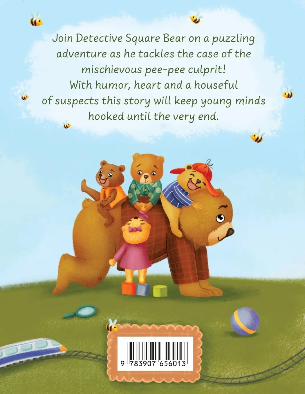 Rückseite: 9783907656013 | Detective Square Bear and the Pee-Pee Problem | Terry White | Buch