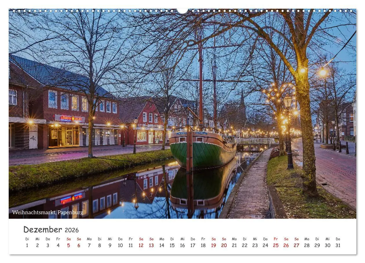 Bild: 9783457336113 | Emsland Impressionen (hochwertiger Premium Wandkalender 2026 DIN A2...