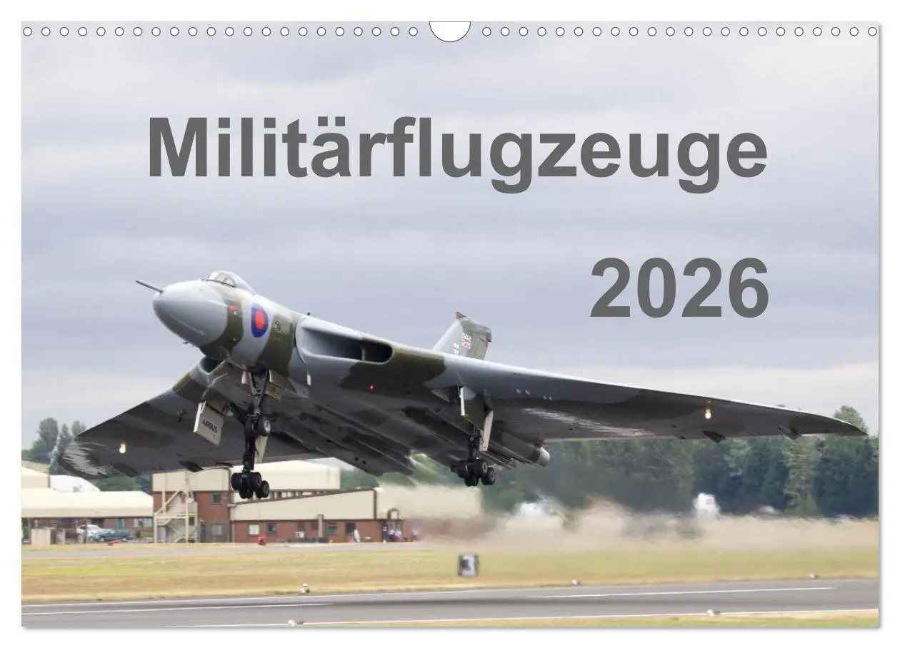 Cover: 9783457956113 | Militärflugzeuge 2026 (Wandkalender 2026 DIN A3 quer), CALVENDO...