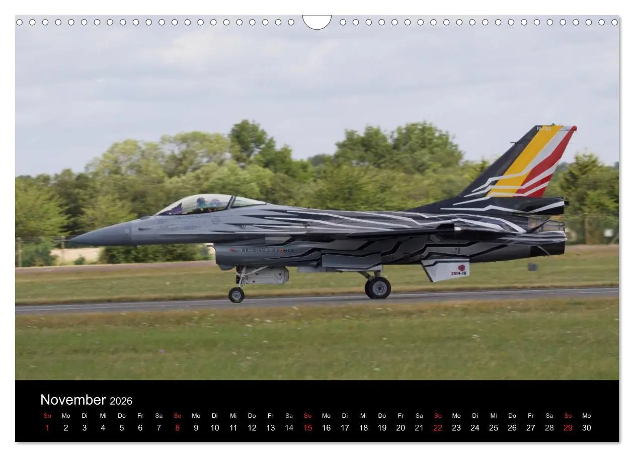 Bild: 9783457956113 | Militärflugzeuge 2026 (Wandkalender 2026 DIN A3 quer), CALVENDO...