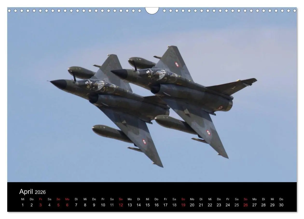 Bild: 9783457956113 | Militärflugzeuge 2026 (Wandkalender 2026 DIN A3 quer), CALVENDO...