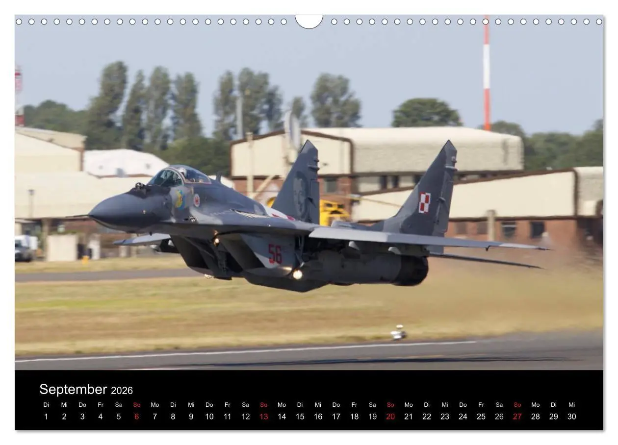 Bild: 9783457956113 | Militärflugzeuge 2026 (Wandkalender 2026 DIN A3 quer), CALVENDO...