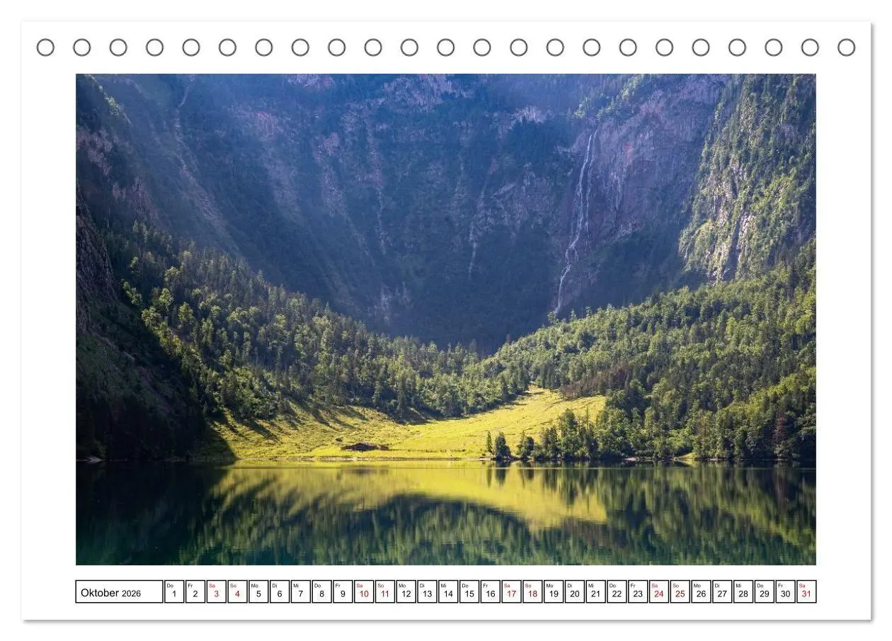 Bild: 9783516736113 | Morgen am Königssee - Spiegelungen und Stille (Tischkalender 2026...