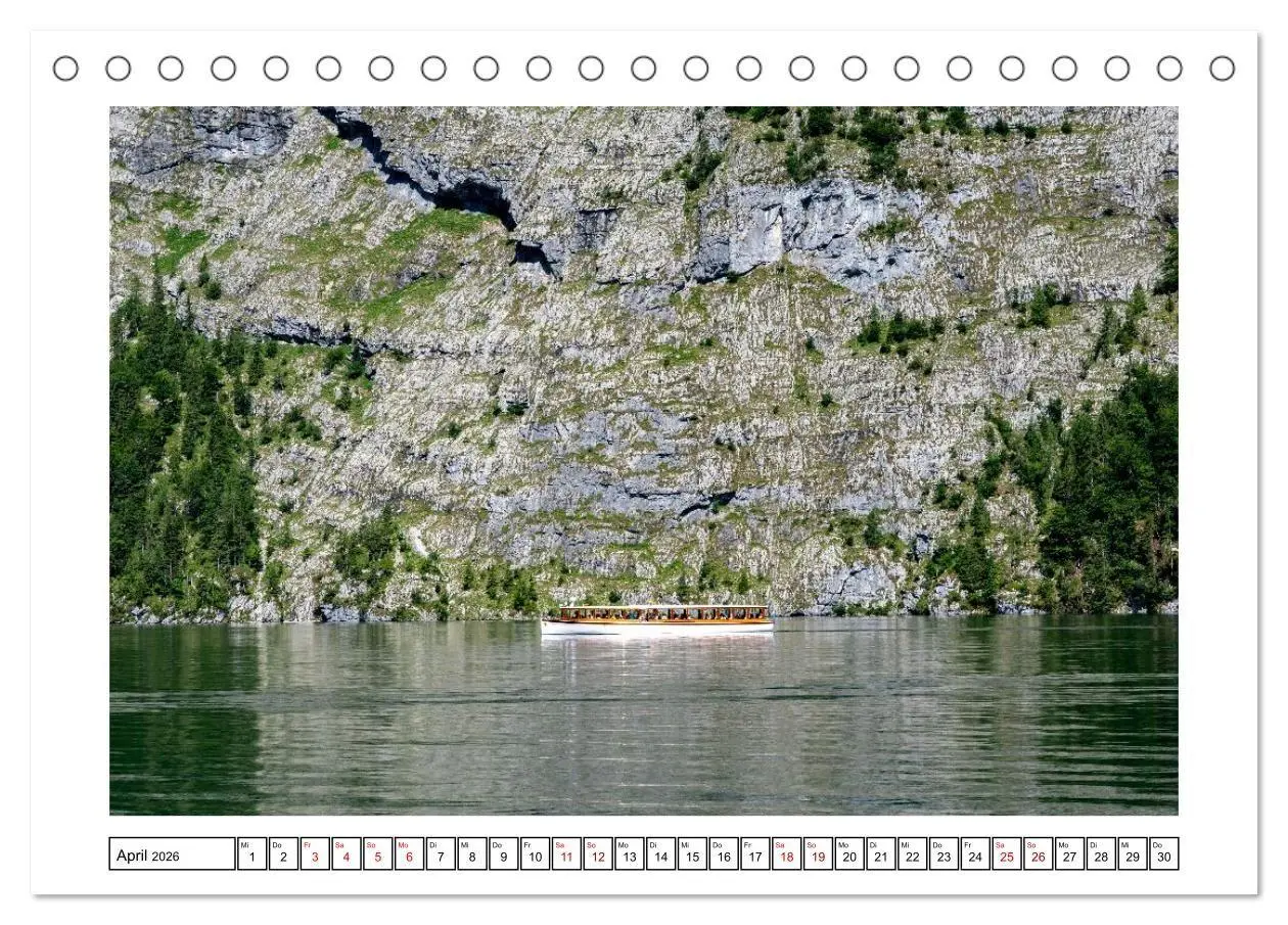 Bild: 9783516736113 | Morgen am Königssee - Spiegelungen und Stille (Tischkalender 2026...