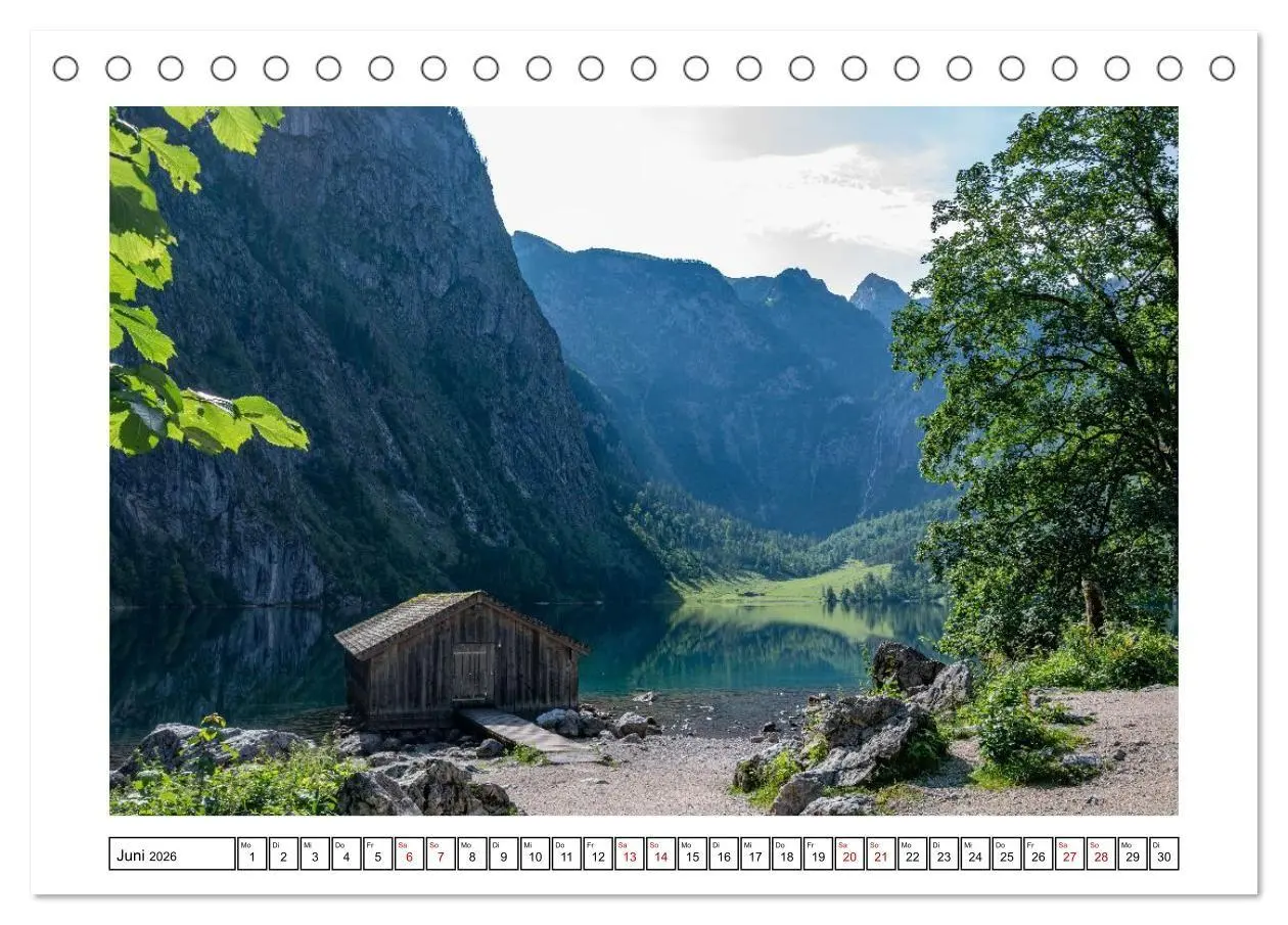 Bild: 9783516736113 | Morgen am Königssee - Spiegelungen und Stille (Tischkalender 2026...