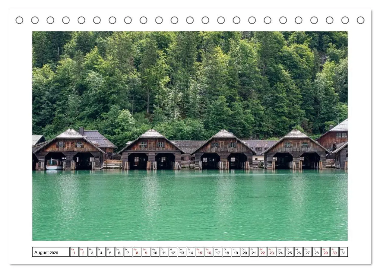 Bild: 9783516736113 | Morgen am Königssee - Spiegelungen und Stille (Tischkalender 2026...