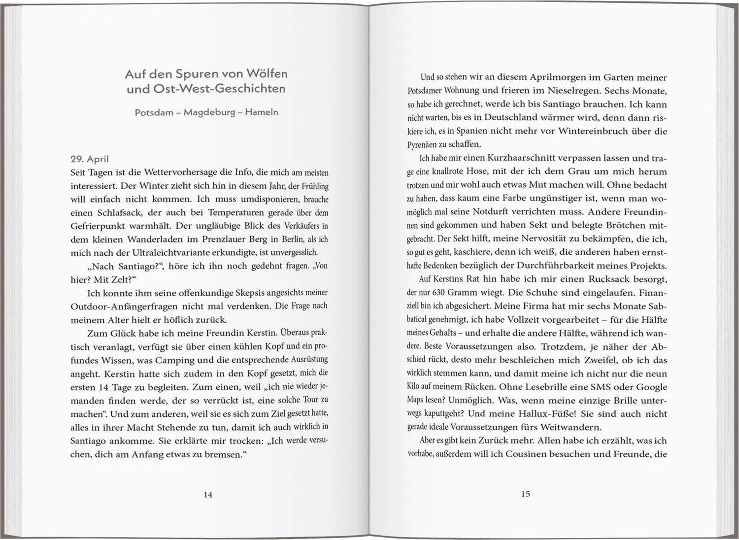 Bild: 9783616036113 | Nach Santiago wollte ich nie | Cornelia Koch | Taschenbuch | 330 S.