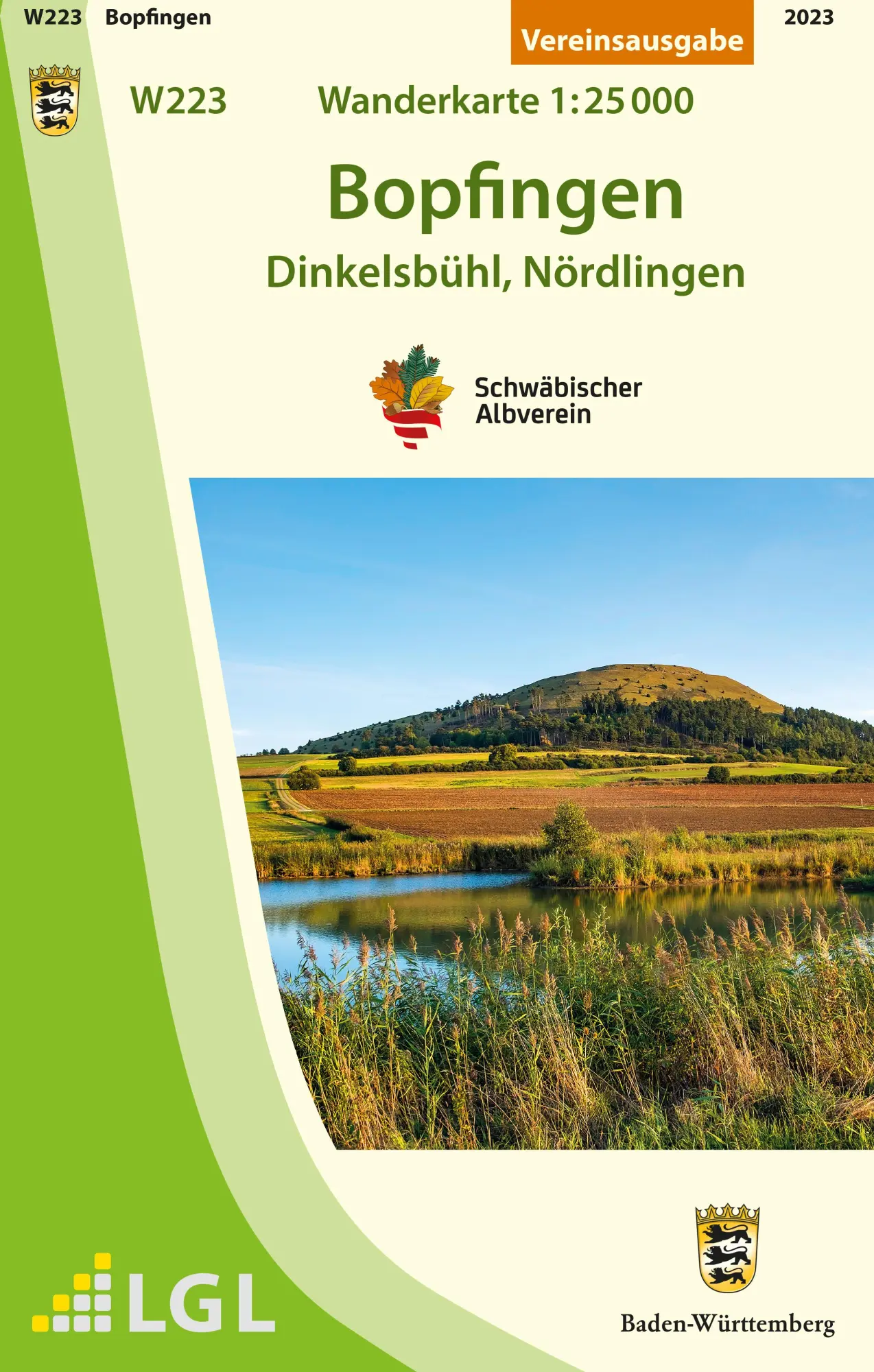 Cover: 9783947486113 | Bopfingen - Dinkelsbühl, Nördlingen. Wanderkarte 1:25.000 | V. | 2 S.