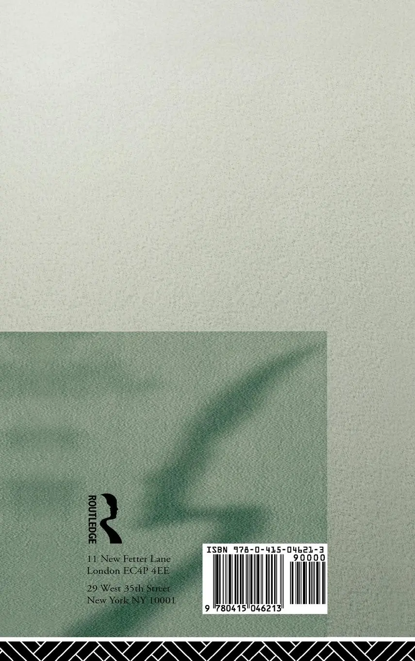 Rückseite: 9780415046213 | The Emptiness of the Image | Psychoanalysis and Sexual Differences