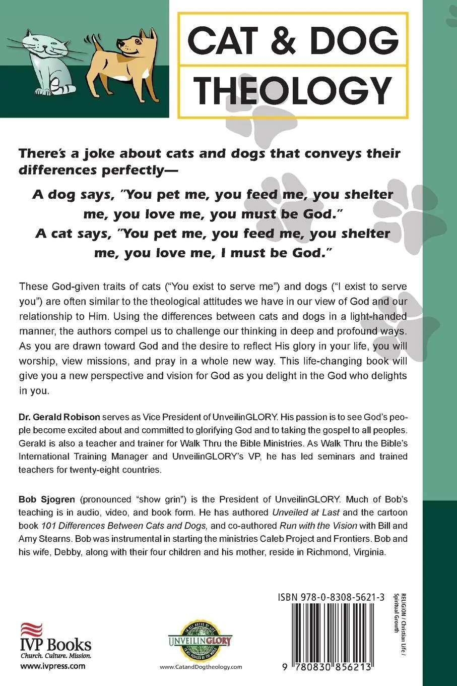 Rückseite: 9780830856213 | Cat &amp; Dog Theology | Rethinking Our Relationship with Our Master | IVP
