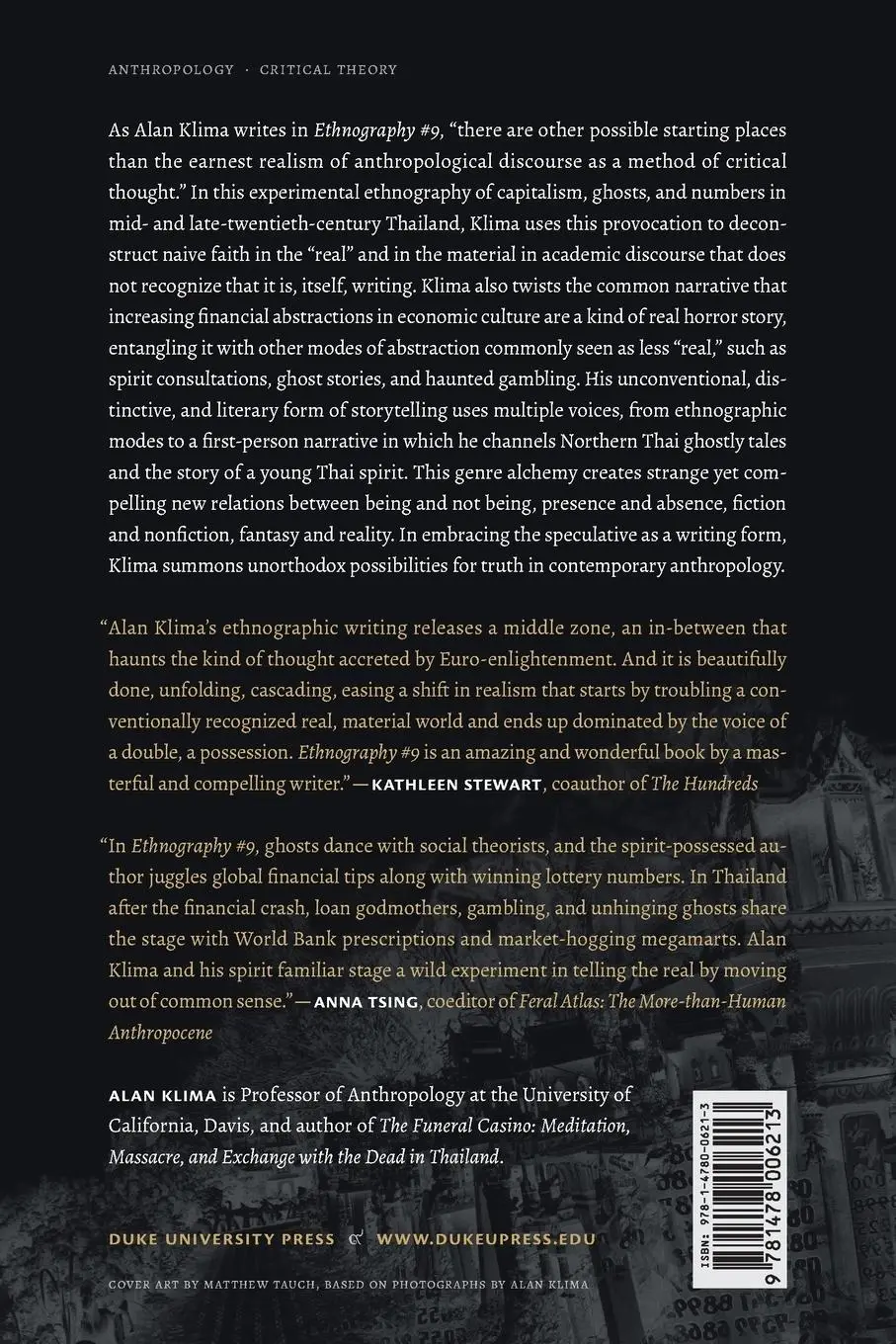 Rückseite: 9781478006213 | Ethnography #9 | Alan Klima | Taschenbuch | Englisch | 2019