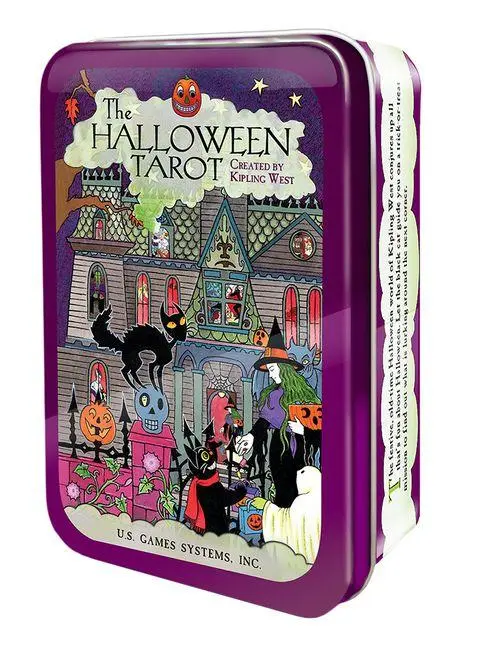 Cover: 9781572816213 | The Halloween Tarot in a Tin | Kipling West | Taschenbuch | Englisch