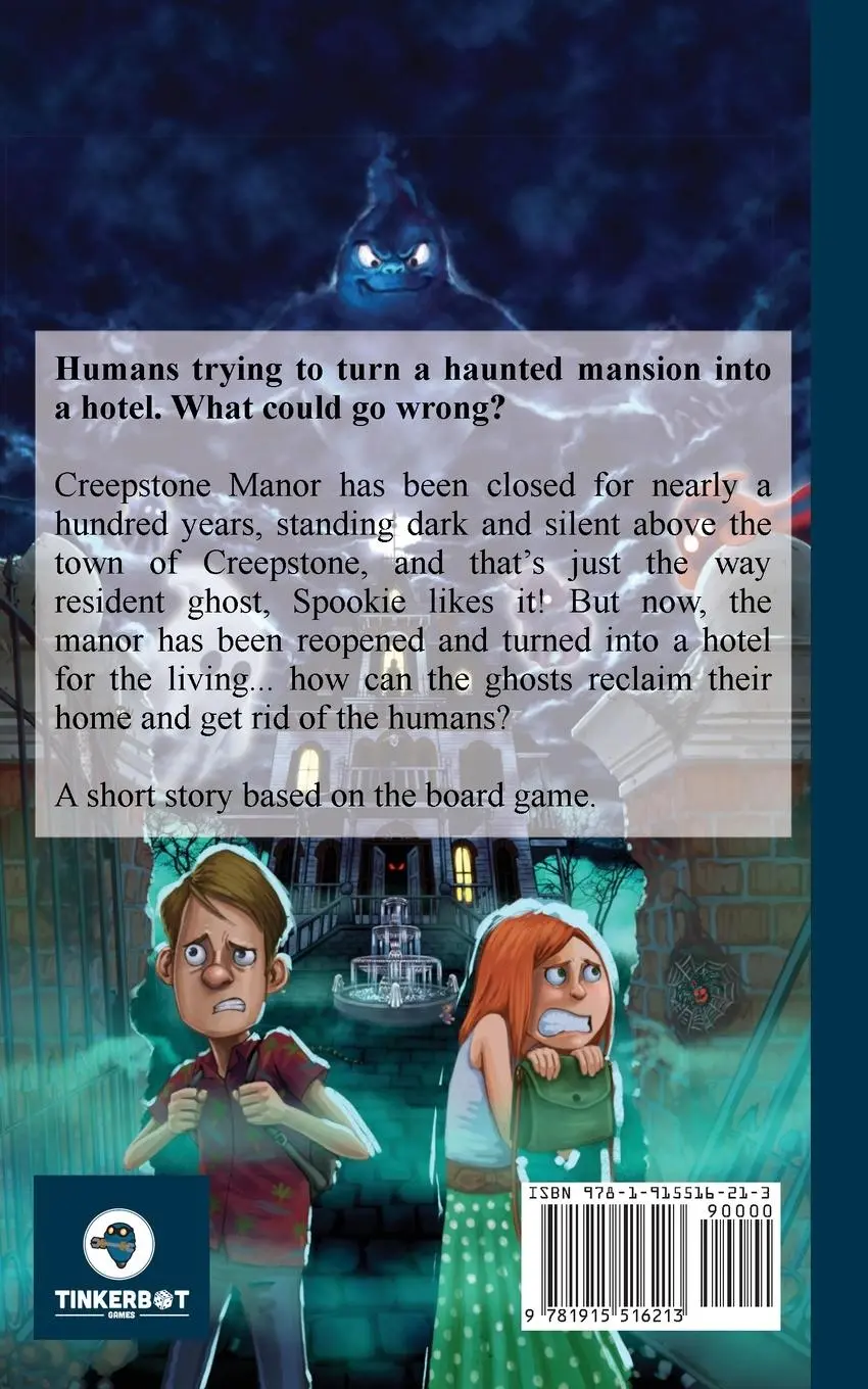 Rückseite: 9781915516213 | Ghostel | A short story based on the board game | G. Clatworthy | Buch