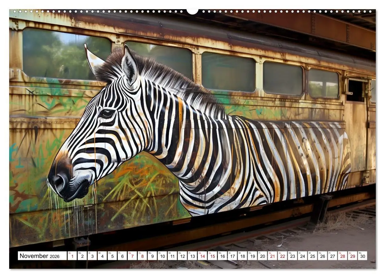 Bild: 9783457496213 | Street Art Graffiti (Wandkalender 2026 DIN A2 quer), CALVENDO...